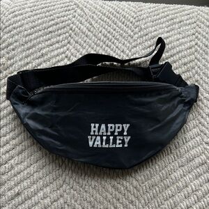 Happy Valley (Penn State) Black Waist Bag